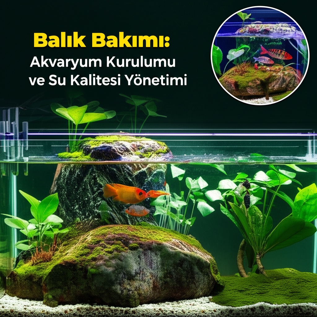 Balık Bakımı: Akvaryum Kurulumu ve Su Kalitesi Yönetimi