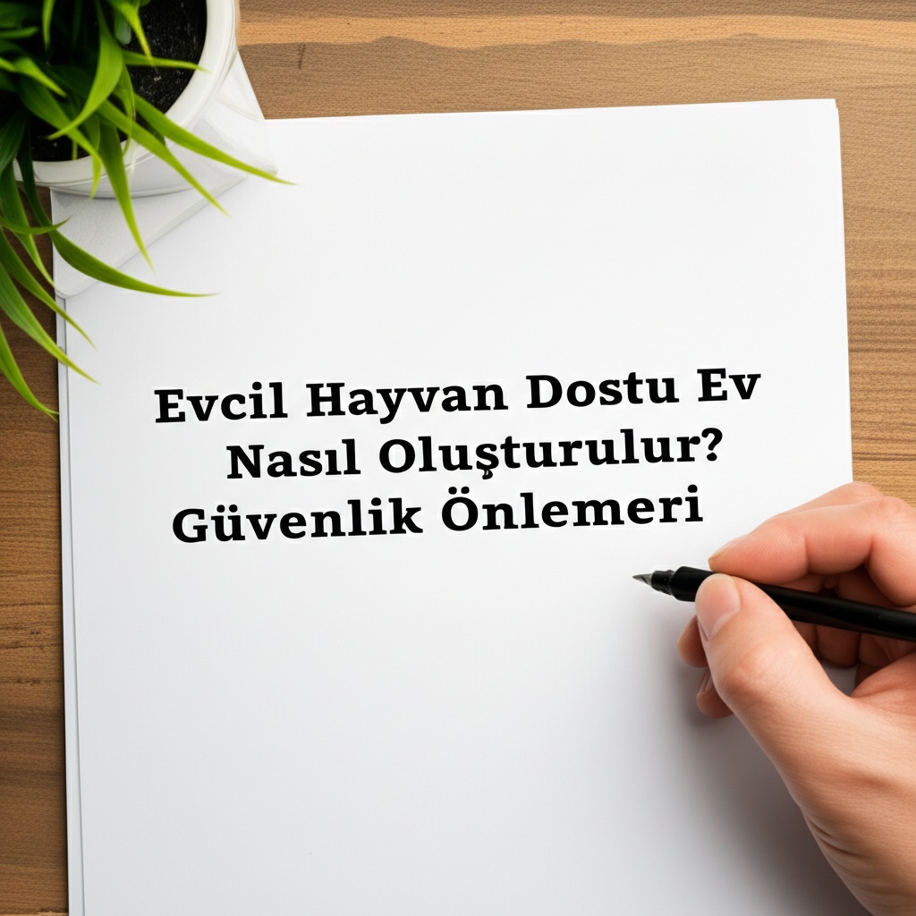 Evcil Hayvan Dostu Ev Nasıl Oluşturulur? Güvenlik Önlemleri