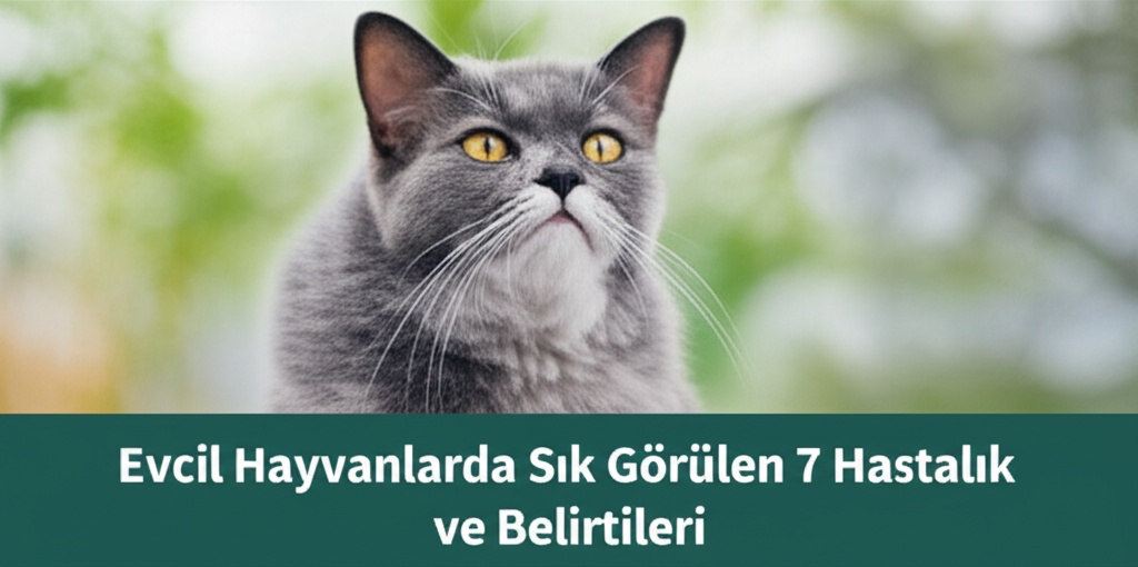 Evcil Hayvanlarda Sık Görülen 7 Hastalık ve Belirtileri