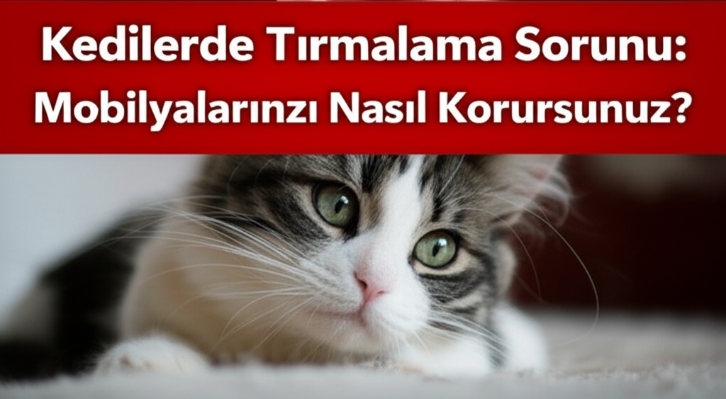 Kedilerde Tırmalama Sorunu: Mobilyalarınızı Nasıl Korursunuz?