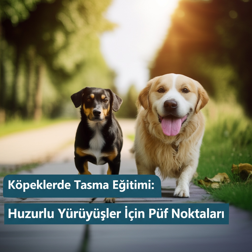 Köpeklerde Tasma Eğitimi: Huzurlu Yürüyüşler İçin Püf Noktaları