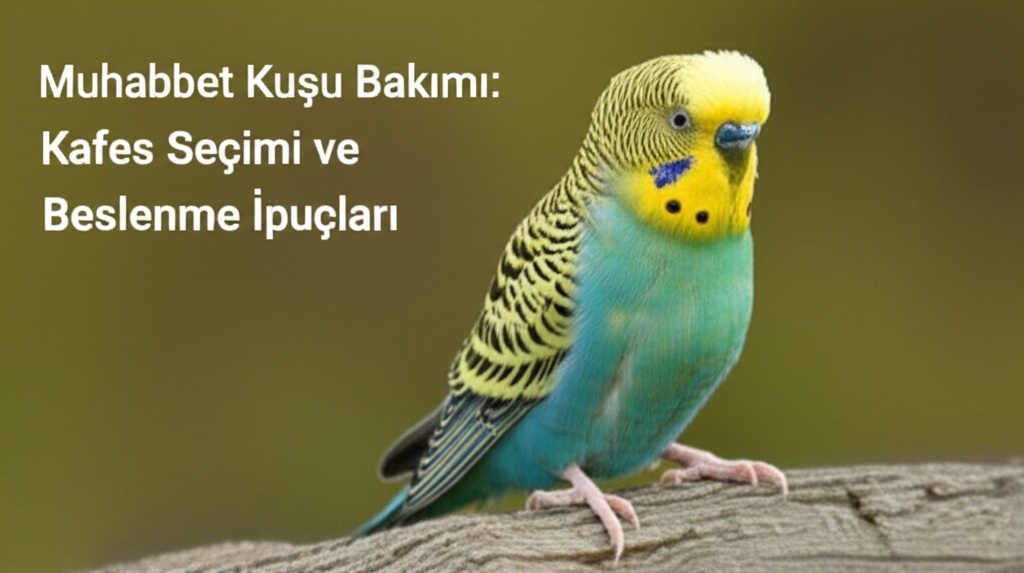 Muhabbet Kuşu Bakımı: Kafes Seçimi ve Beslenme İpuçları