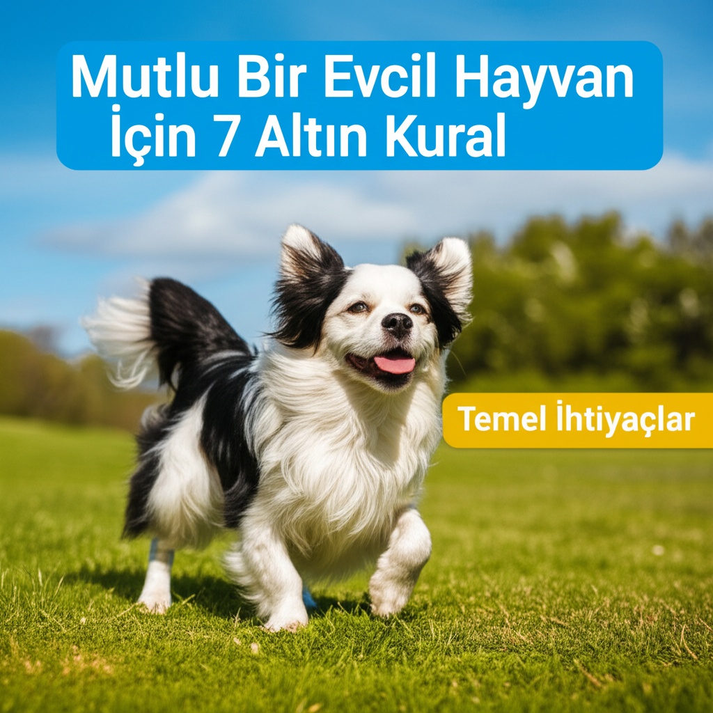 Mutlu Bir Evcil Hayvan İçin 7 Altın Kural: Temel İhtiyaçlar