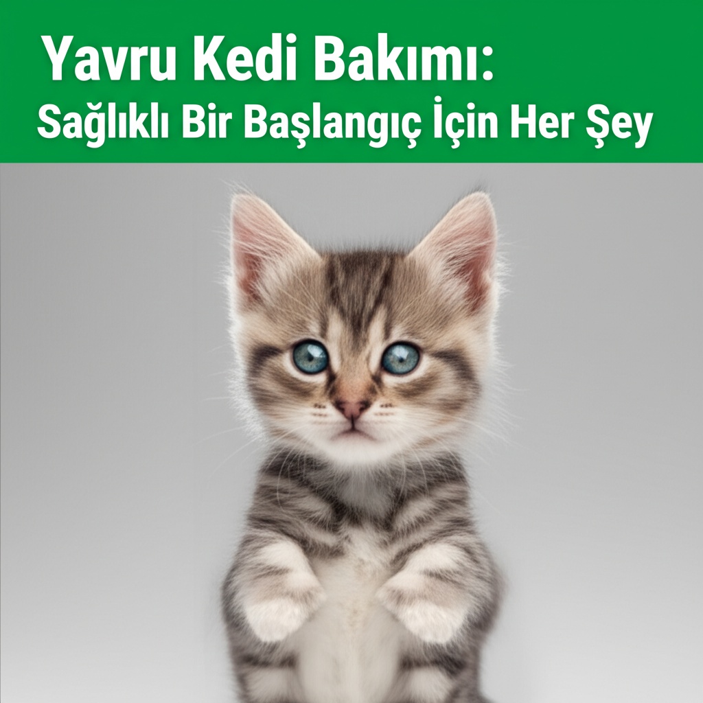 Yavru Kedi Bakımı: Sağlıklı Bir Başlangıç İçin Her Şey